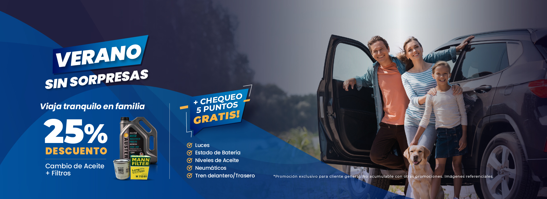 Promoción Verano sin sorpresas